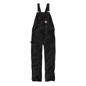 RESERVED Carhartt duck bib overall relaxed fit black NWT!